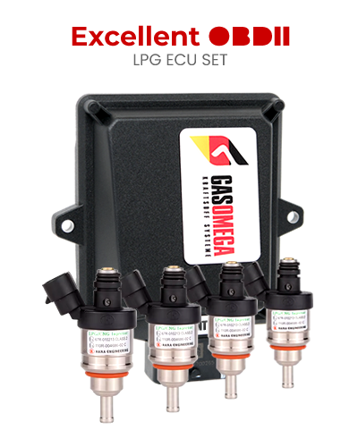 GASOMEGA Excellent OBDII LPG Otogaz Dönüşüm Kiti