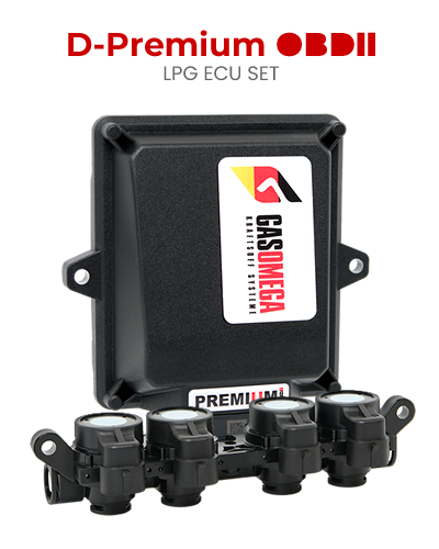GASOMEGA Premium OBDII LPG Otogaz Dönüşüm Kiti